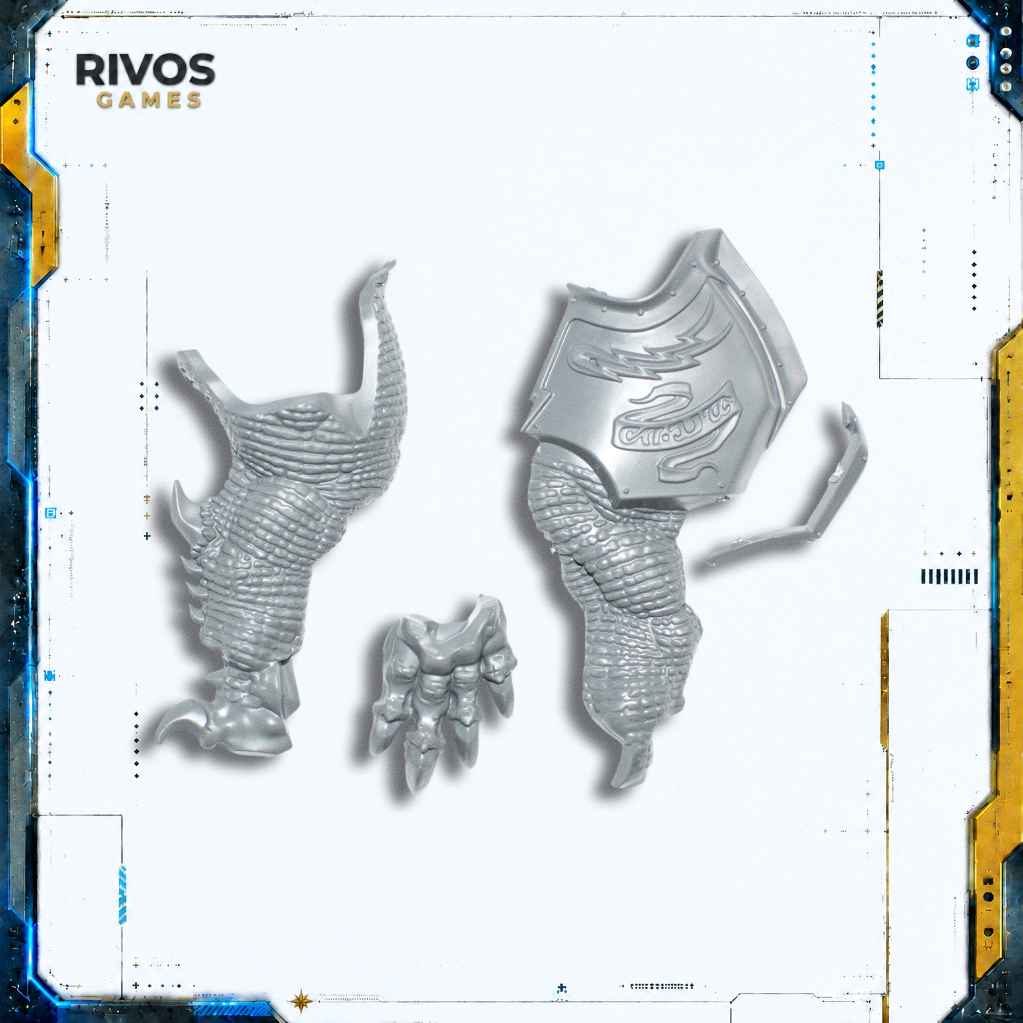 Warhammer Stormcast Eternals Stardrake Left Leg A - Bits (Bitz)