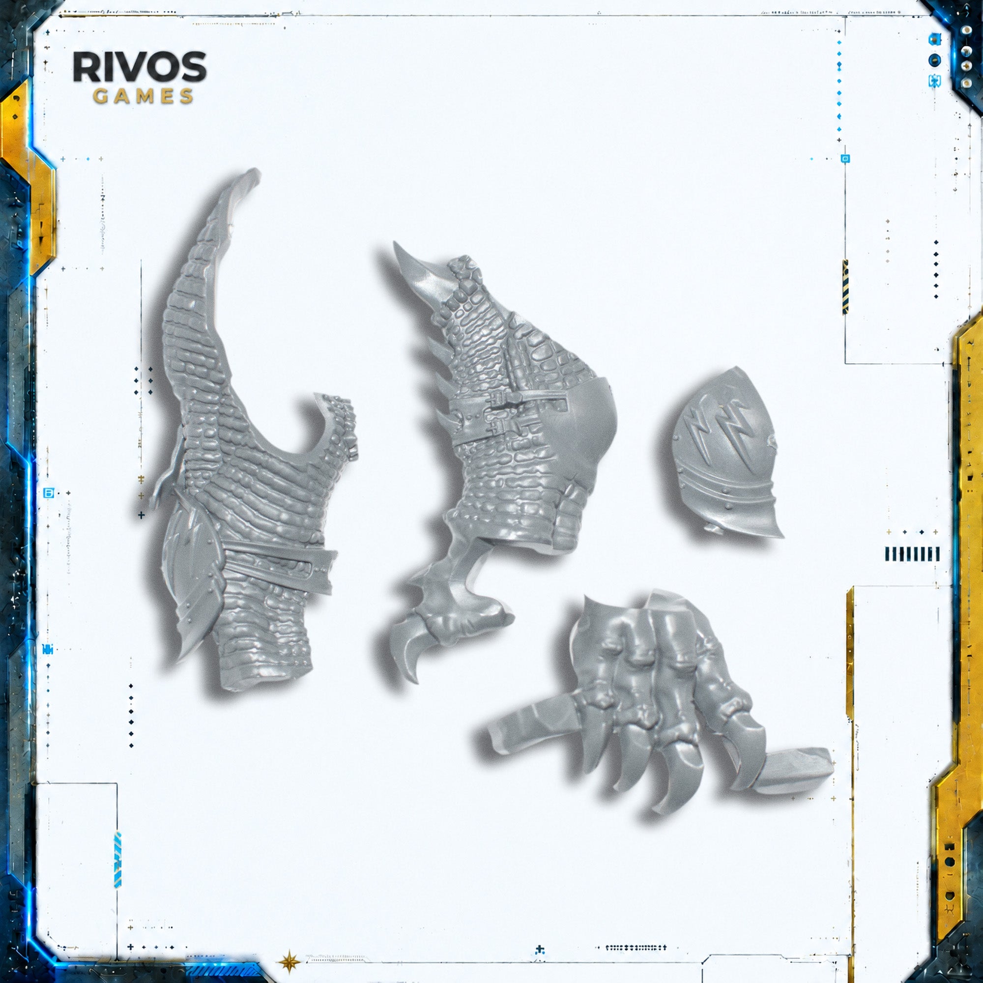 Warhammer Stormcast Eternals Stardrake Right Leg B - Bits (Bitz)