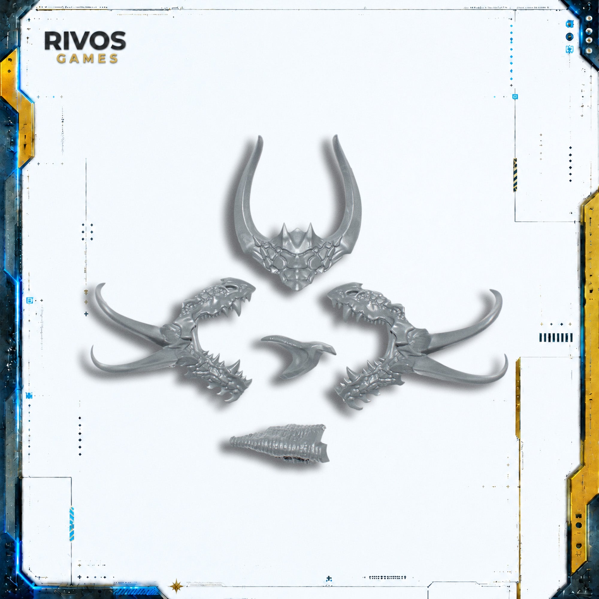 Warhammer Stormcast Eternals Stardrake Head A - Bits (Bitz)