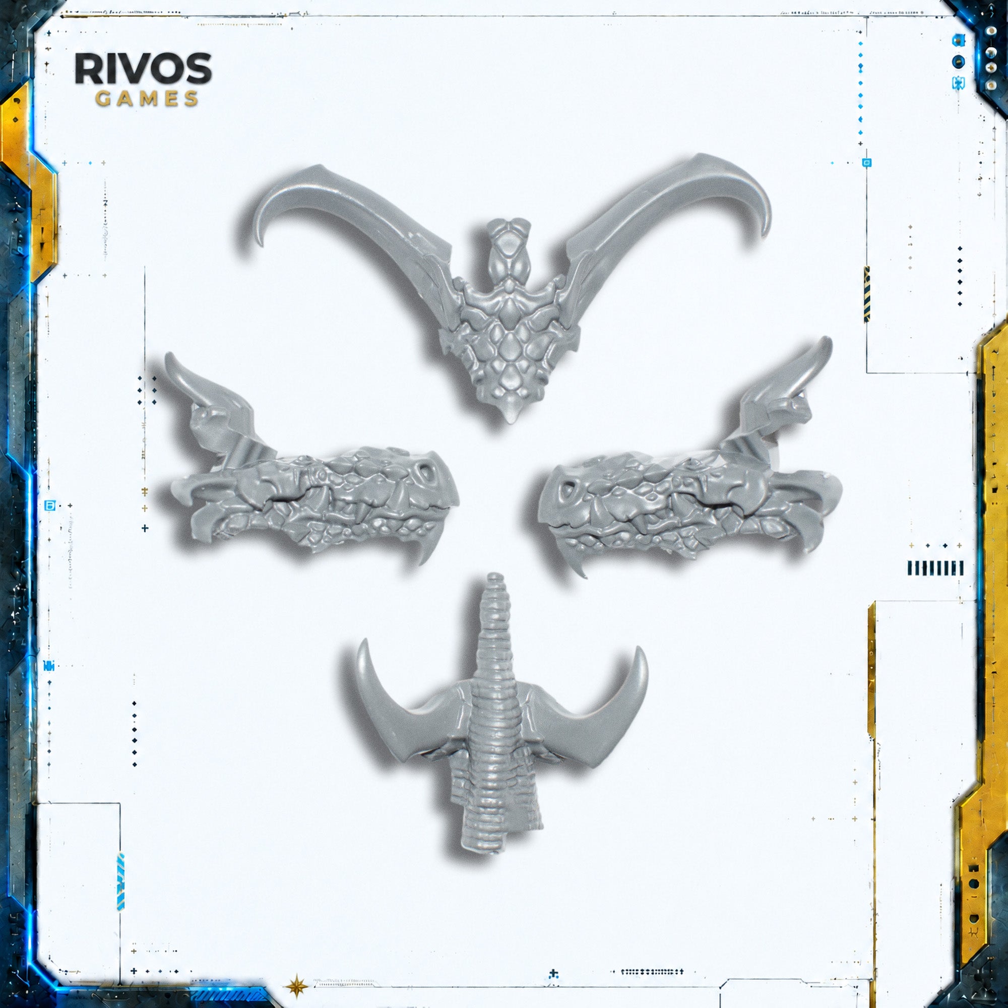 Warhammer Stormcast Eternals Stardrake Head B - Bits (Bitz)