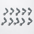 Warhammer Daemons of Khorne Bloodletters Arm x 10 Bits Bitz