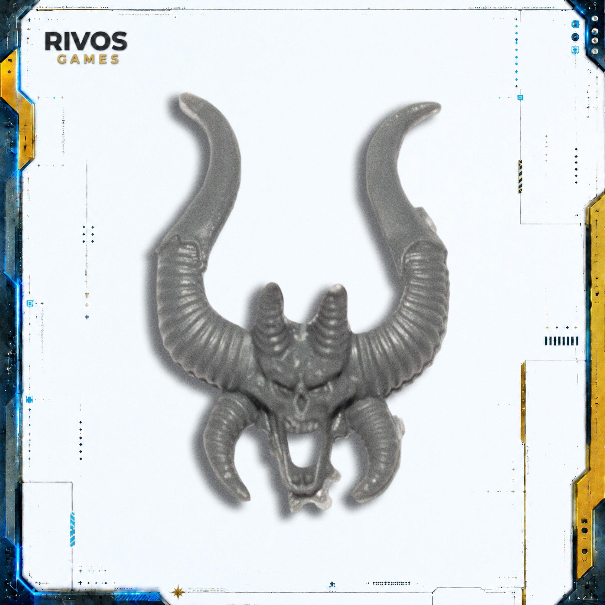 Warhammer Daemons of Khorne Bloodletters Bloodhunter Head - Bits (Bitz)