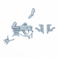 Warhammer 40K Emperors Children Noise Marines Bits Sonic Blaster B Bits Bitz