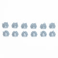 Warhammer 40K Emperors Children Noise Marines Shoulder Pads x 12 Bits Bitz