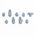 Warhammer 40K Emperors Children Noise Marines Heads x 9 Bits Bitz