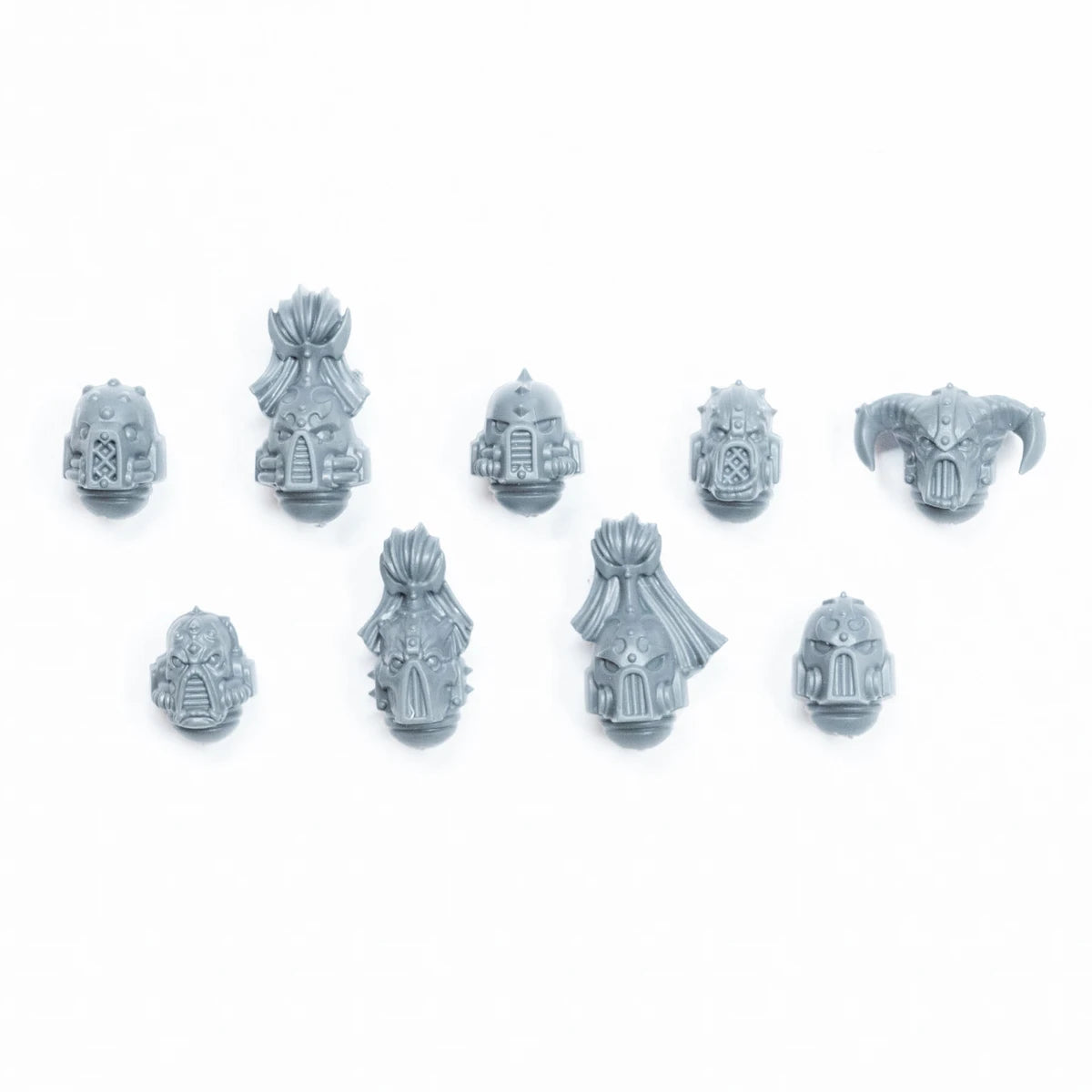 Warhammer 40K Emperors Children Noise Marines Heads x 9 Bits Bitz