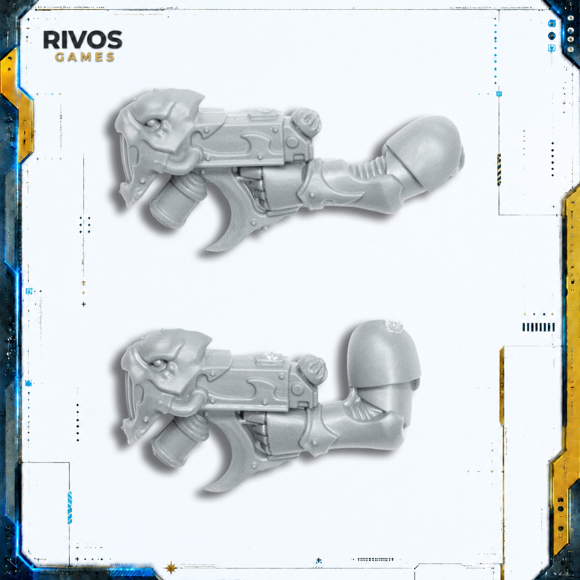 Warhammer 40K Emperors Children Noise Marines Screamer Pistol x 2 Bits (Bitz)