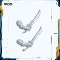 Warhammer 40K Emperors Children Noise Marines Power Sword x 2 Bits (Bitz)