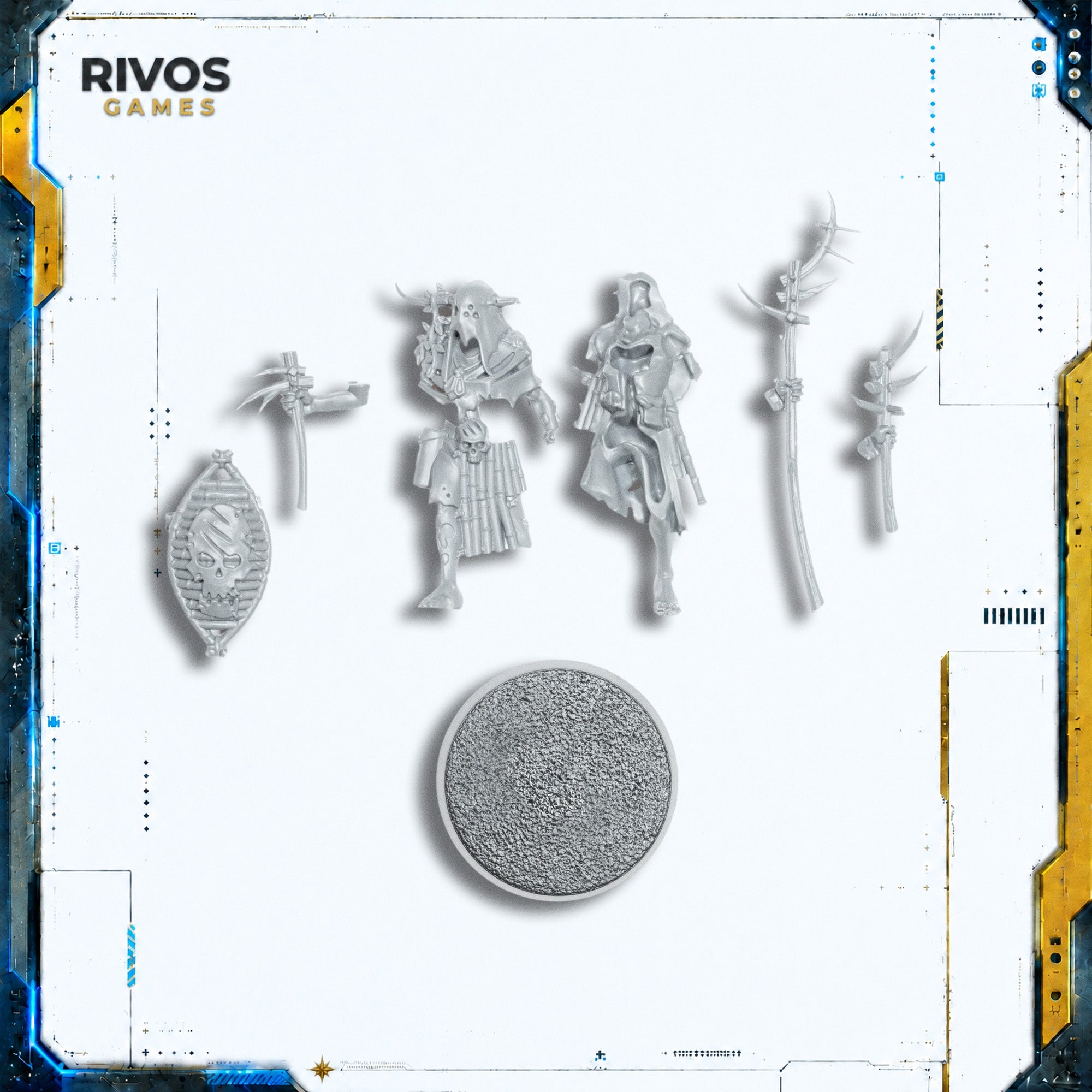 Warhammer Maggotkin of Nurgle Rotmire Creed Mirefolk Outcast B Bits (Bitz)