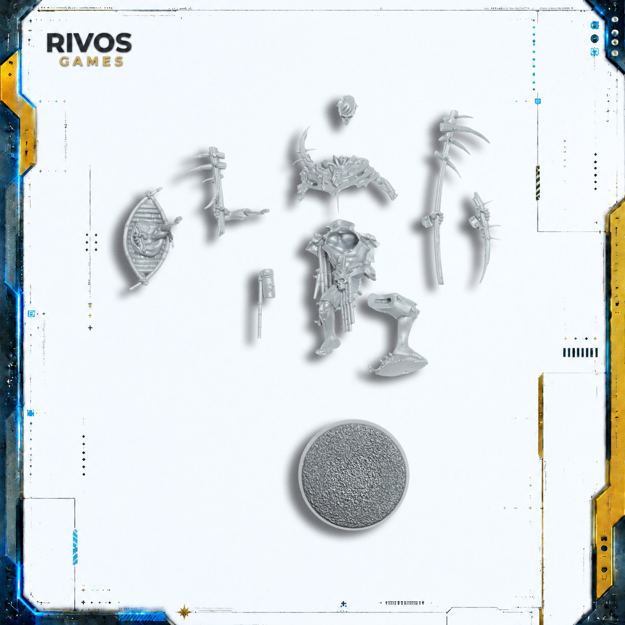 Warhammer Maggotkin of Nurgle Rotmire Creed Mirefolk Outcast E Bits (Bitz)