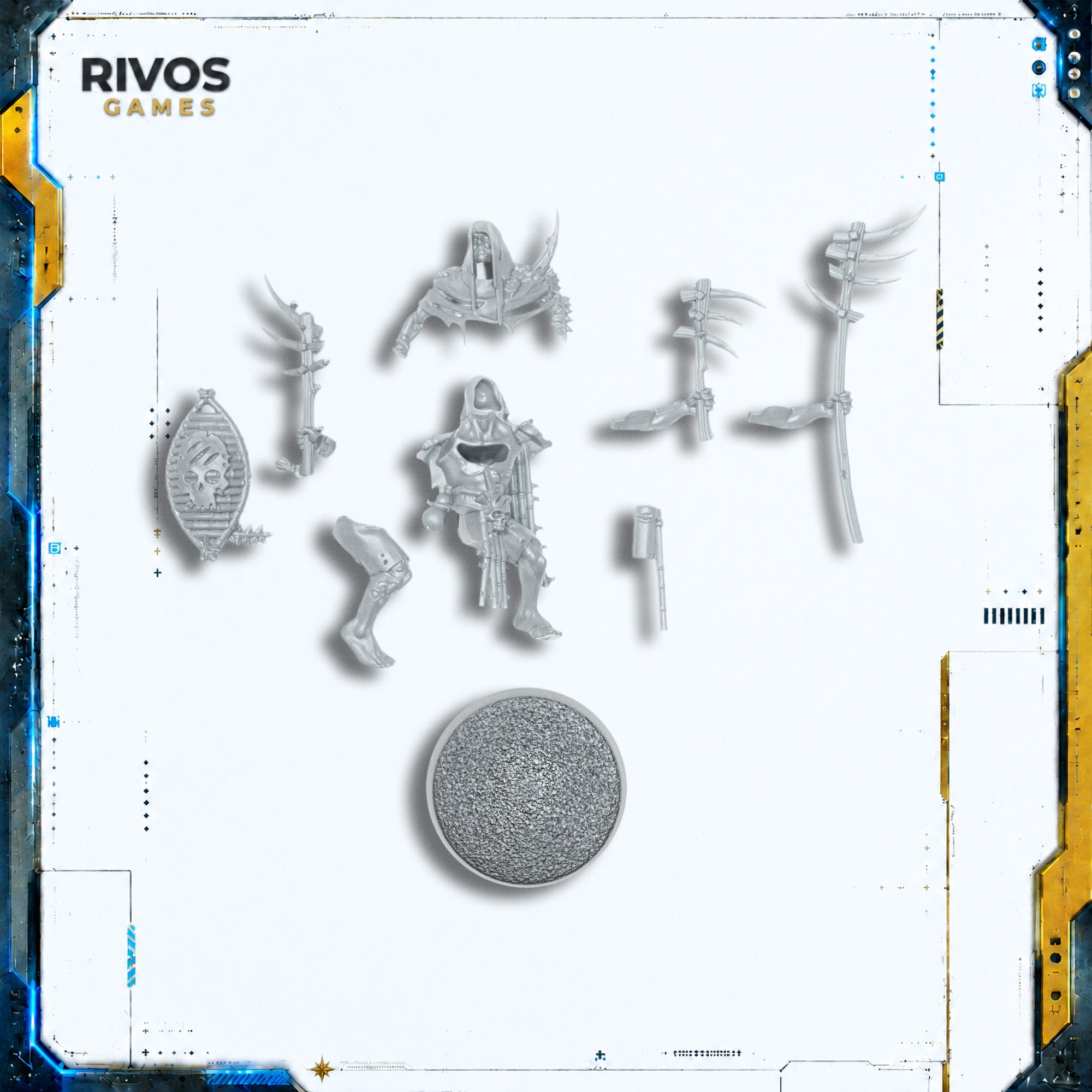 Warhammer Maggotkin of Nurgle Rotmire Creed Mirefolk Outcast F Bits (Bitz)