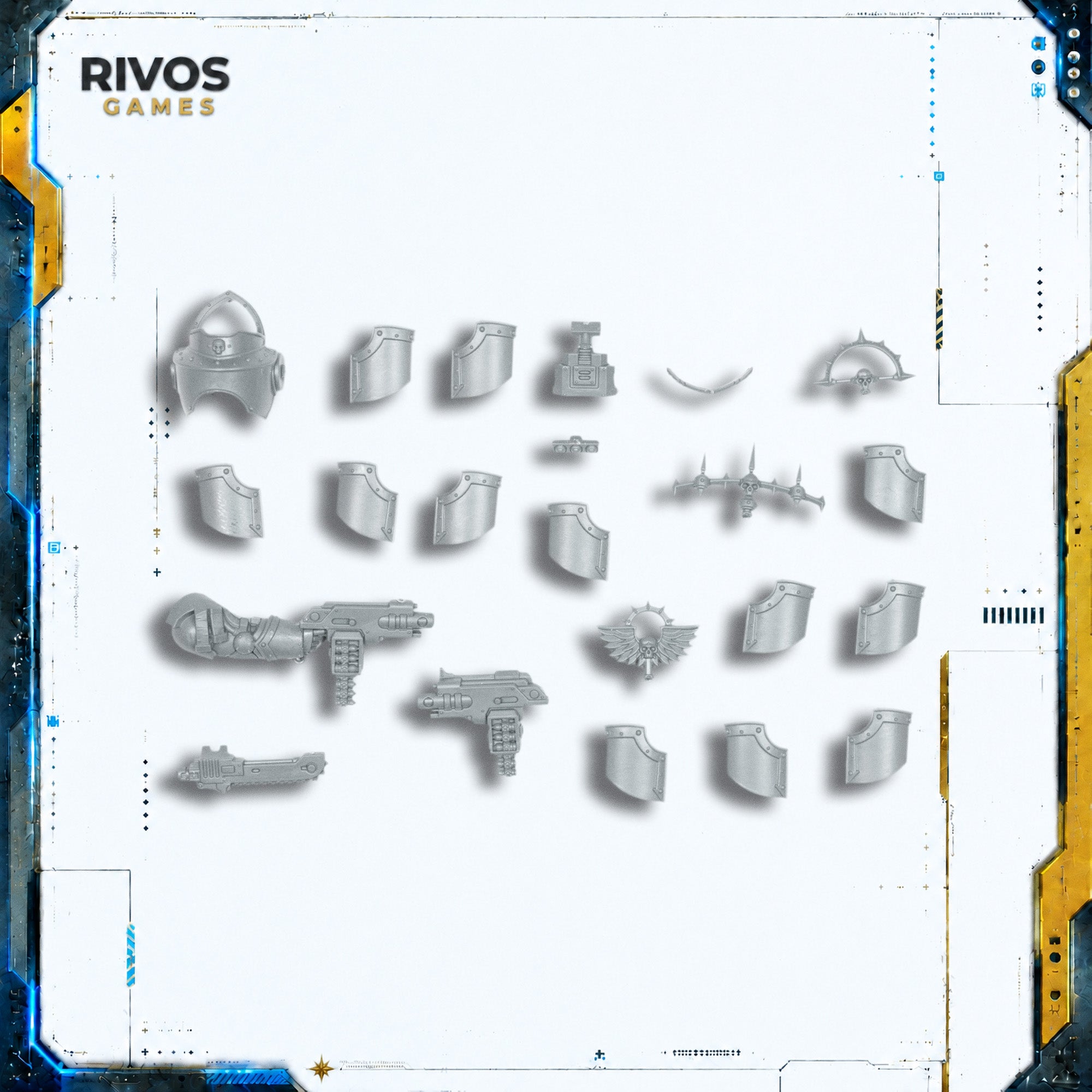 Cataphractii Terminators Accessories B - Legiones Astartes - 30K Bits