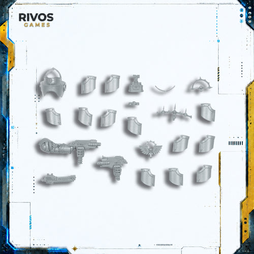 Cataphractii Terminators Accessories B - Legiones Astartes - 30K Bits