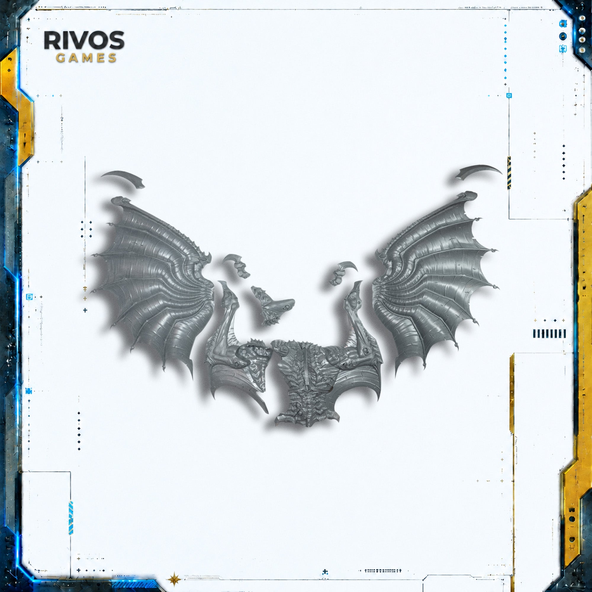 Warhammer Slaves To Darkness Archaon Everchosen Dorghar Wings Bits (Bitz)