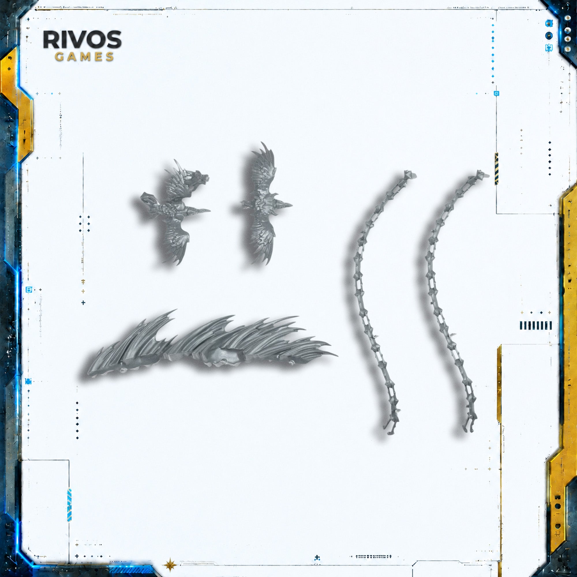 Warhammer Slaves To Darkness Archaon Everchosen Accessories Bits (Bitz)