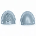 Warhammer 40K Red Corsairs Raiders Shoulder Pads x 2 C Bits Bitz