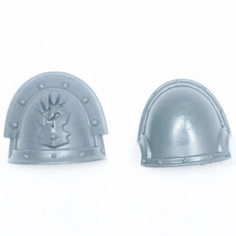 Warhammer 40K Red Corsairs Raiders Shoulder Pads x 2 E Bits Bitz