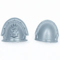Warhammer 40K Red Corsairs Raiders Shoulder Pads x 2 F Bits Bitz