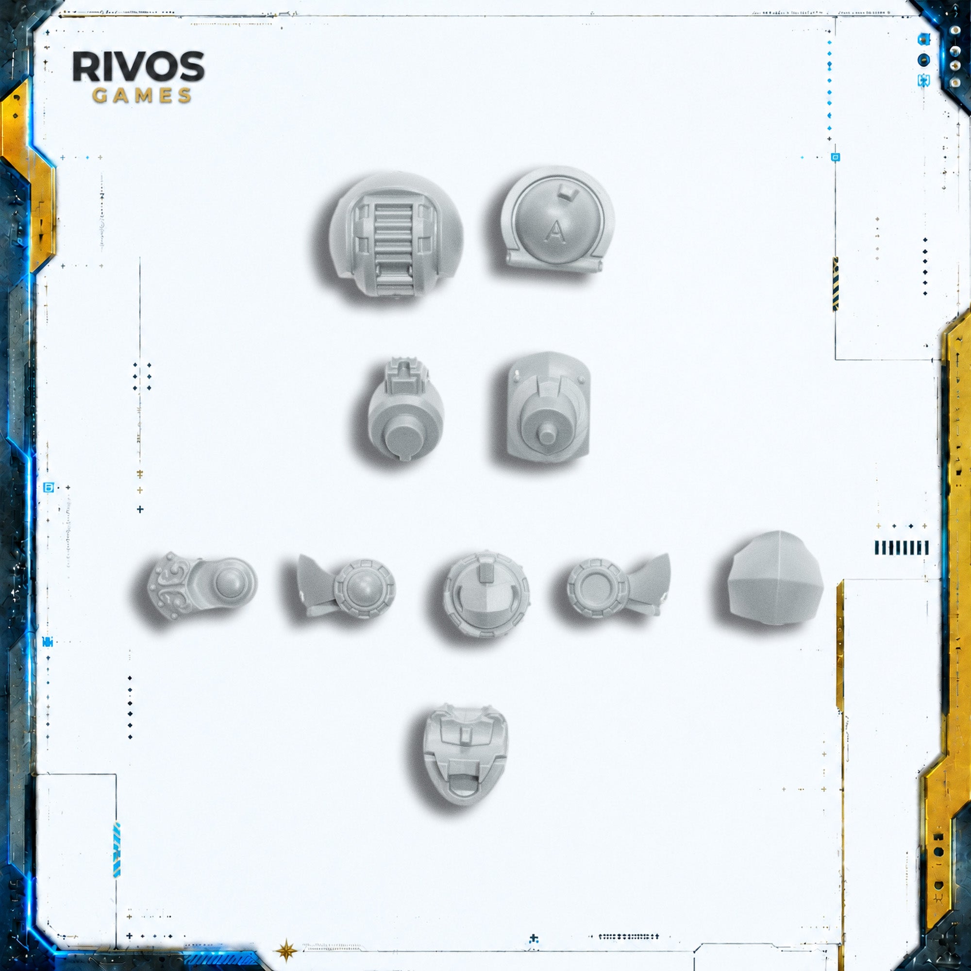 Horus Heresy Legio Custodes Custodian Dreadnought Right Arm Bits Bitz