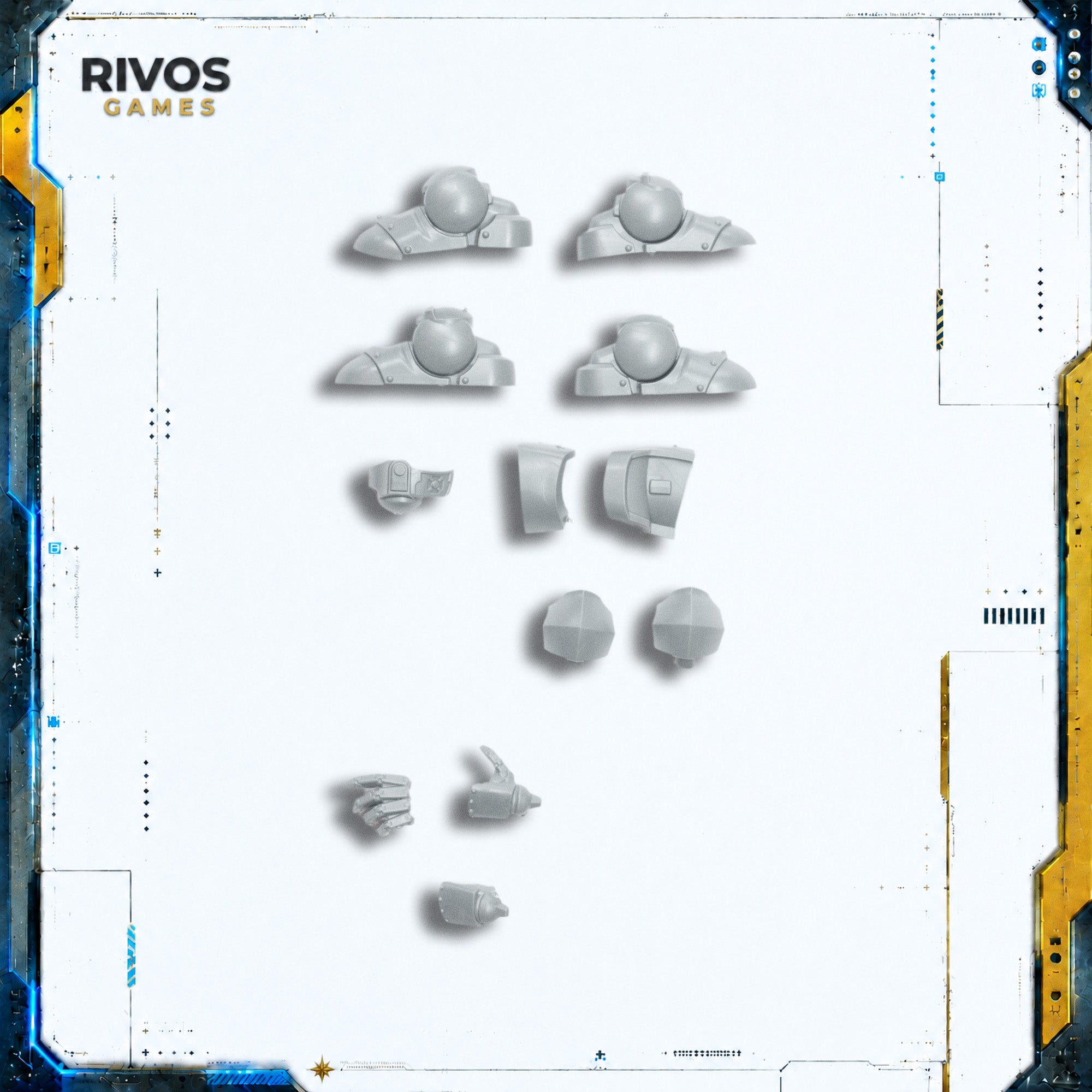 Horus Heresy Legio Custodes Custodian Dreadnought Accessories Bits Bitz