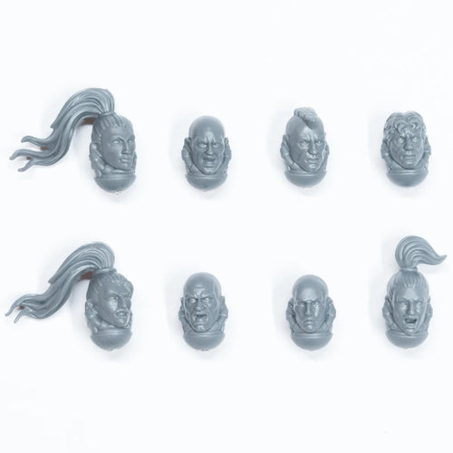 Horus Heresy Legio Custodes Custodian Guard Sodality Heads x 8 Bits Bitz