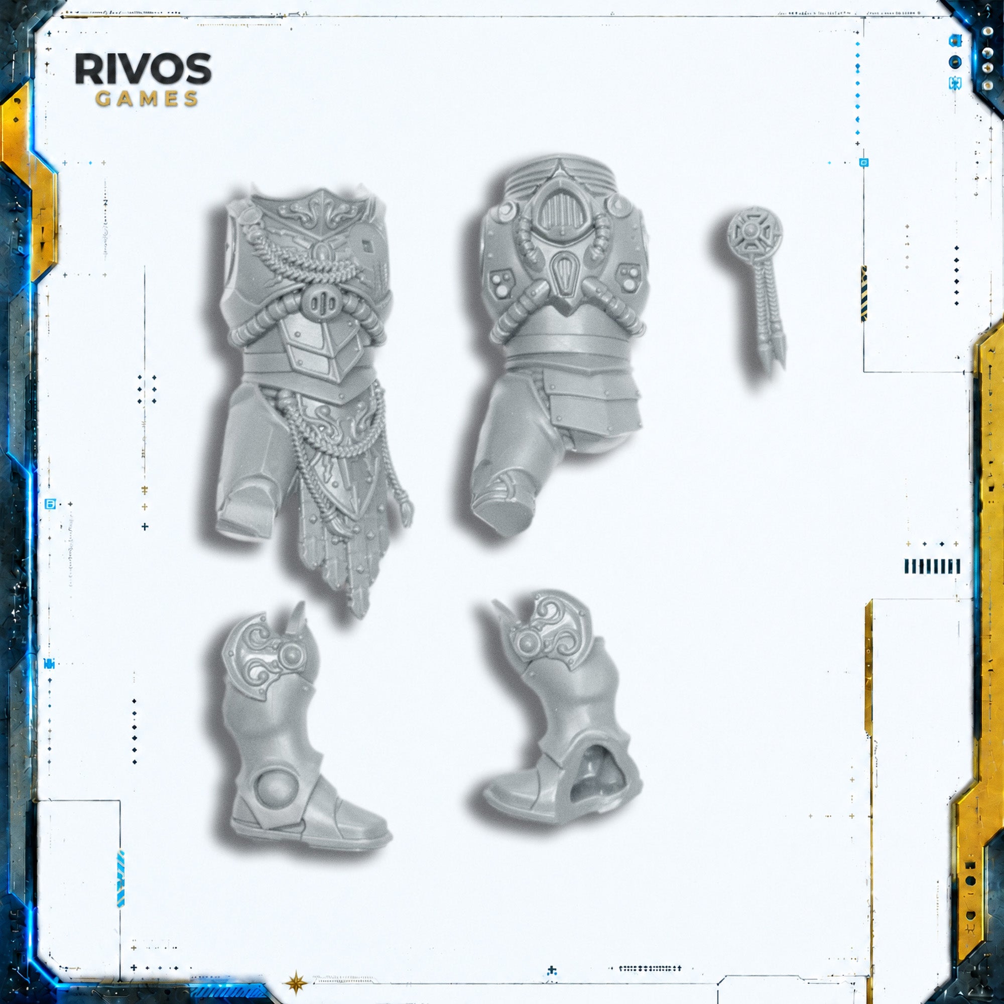 Horus Heresy Legio Custodes Sentinel Guard Sodality Body C Bits Bitz