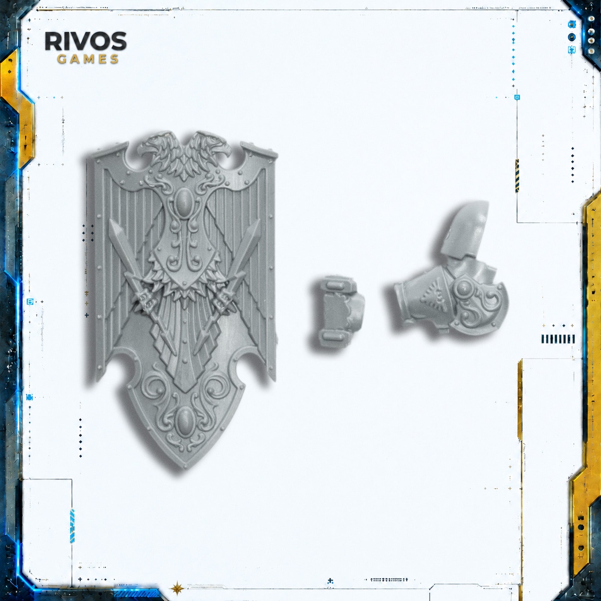 Horus Heresy Legio Custodes Sentinel Guard Sodality Praesidium Shield B Bits
