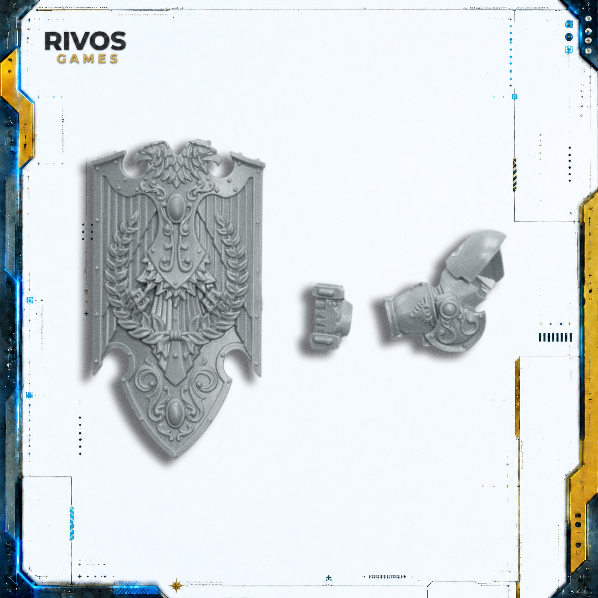 Horus Heresy Legio Custodes Sentinel Guard Sodality Praesidium Shield D Bits
