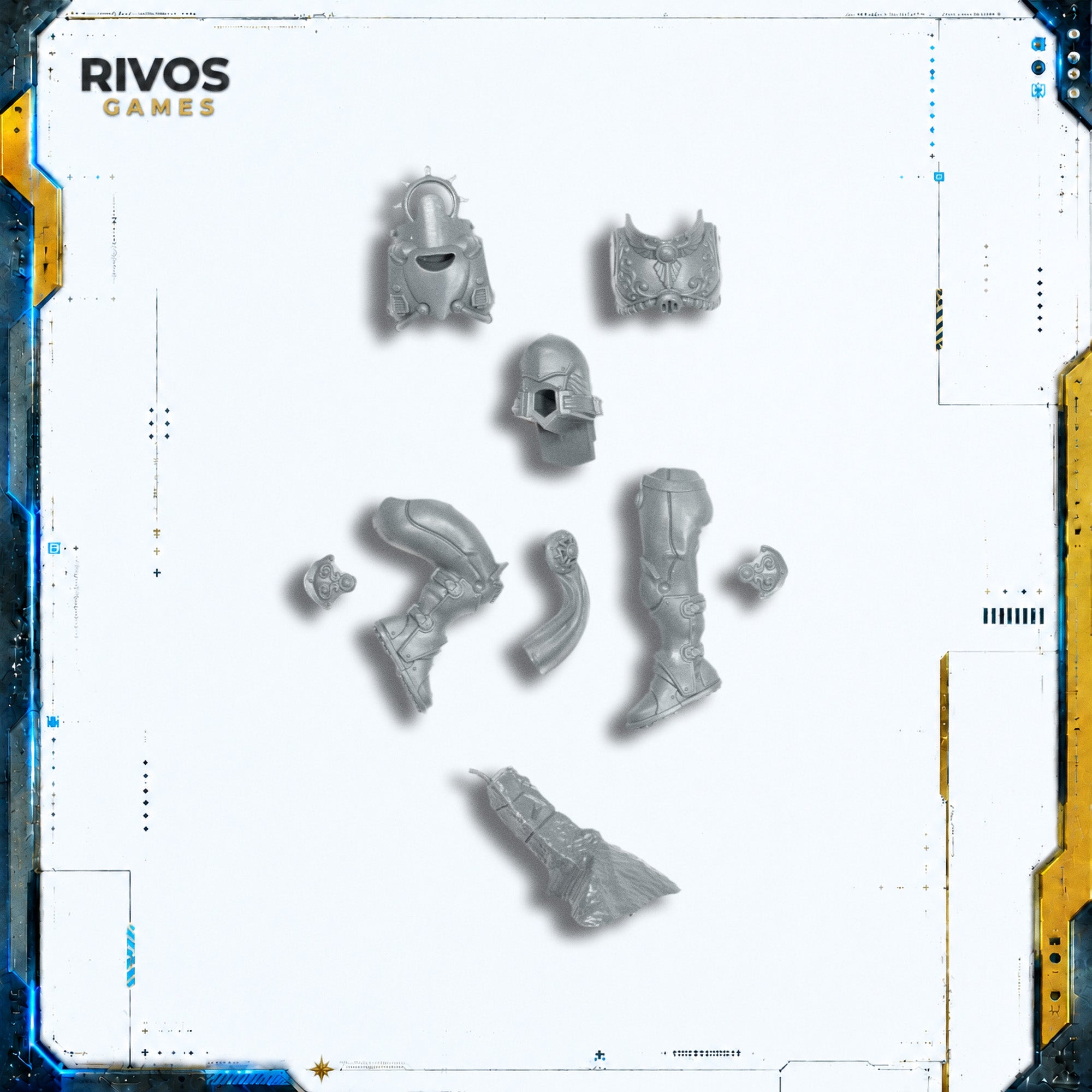 Horus Heresy Legio Custodes Venatari Sodality Body B Bits Bitz