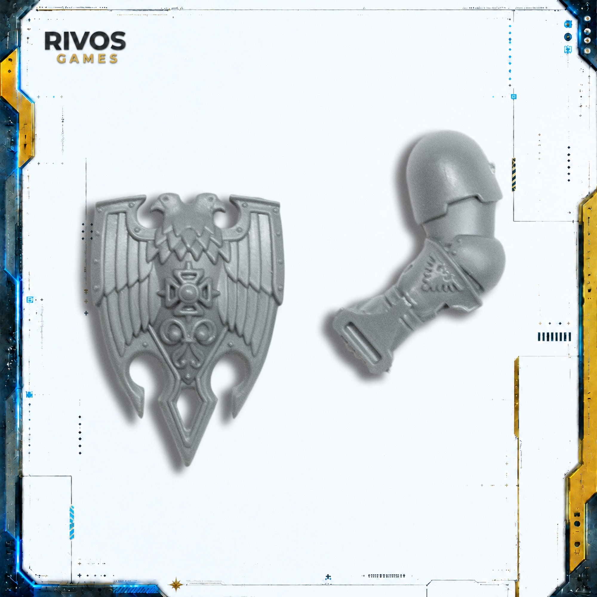 Horus Heresy Legio Custodes Venatari Sodality Tarsus Buckler C Bits Bitz