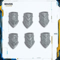Horus Heresy Legio Custodes Venatari Sodality Leg Armour x 6 Bits Bitz