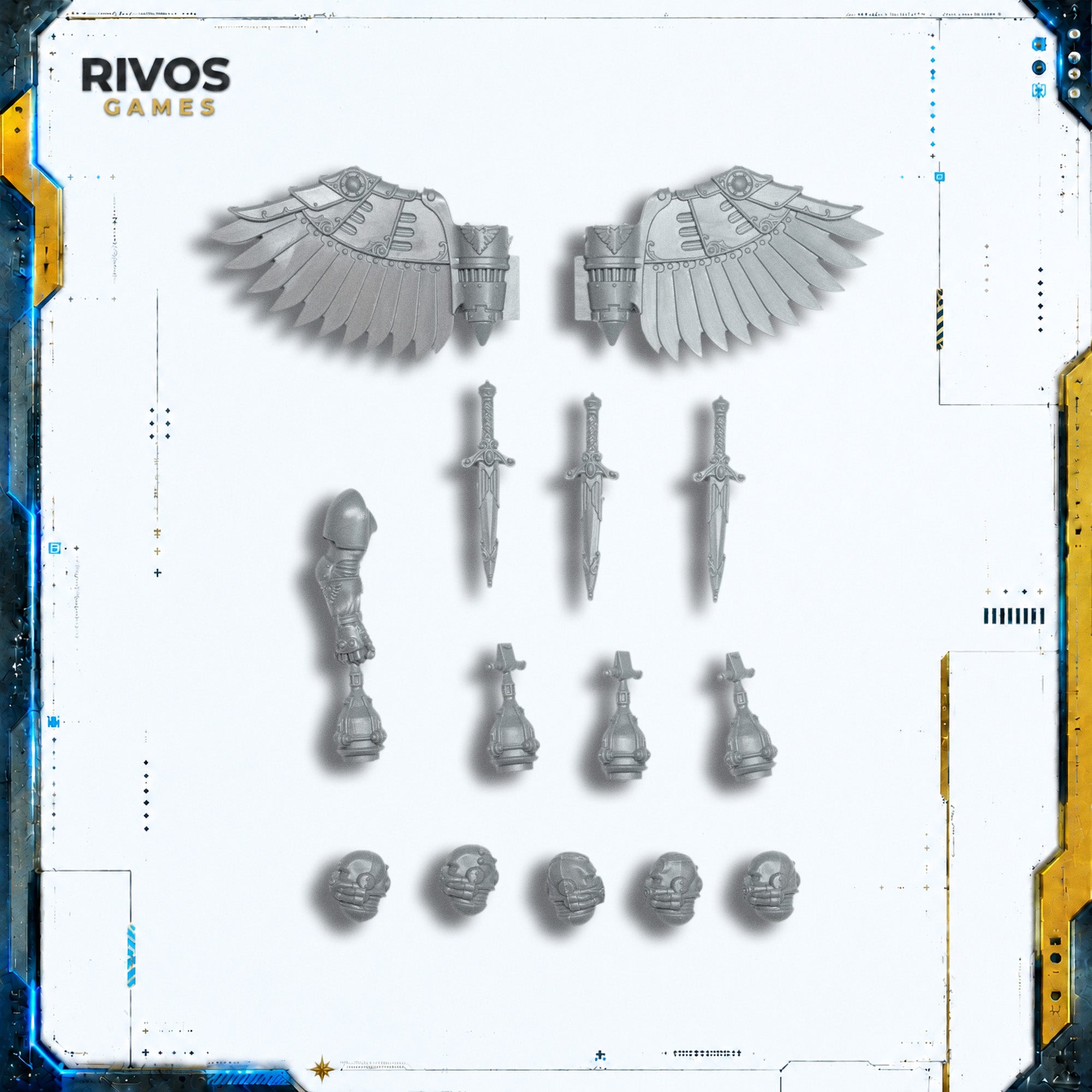 Horus Heresy Legio Custodes Venatari Sodality Accessories Bits Bitz