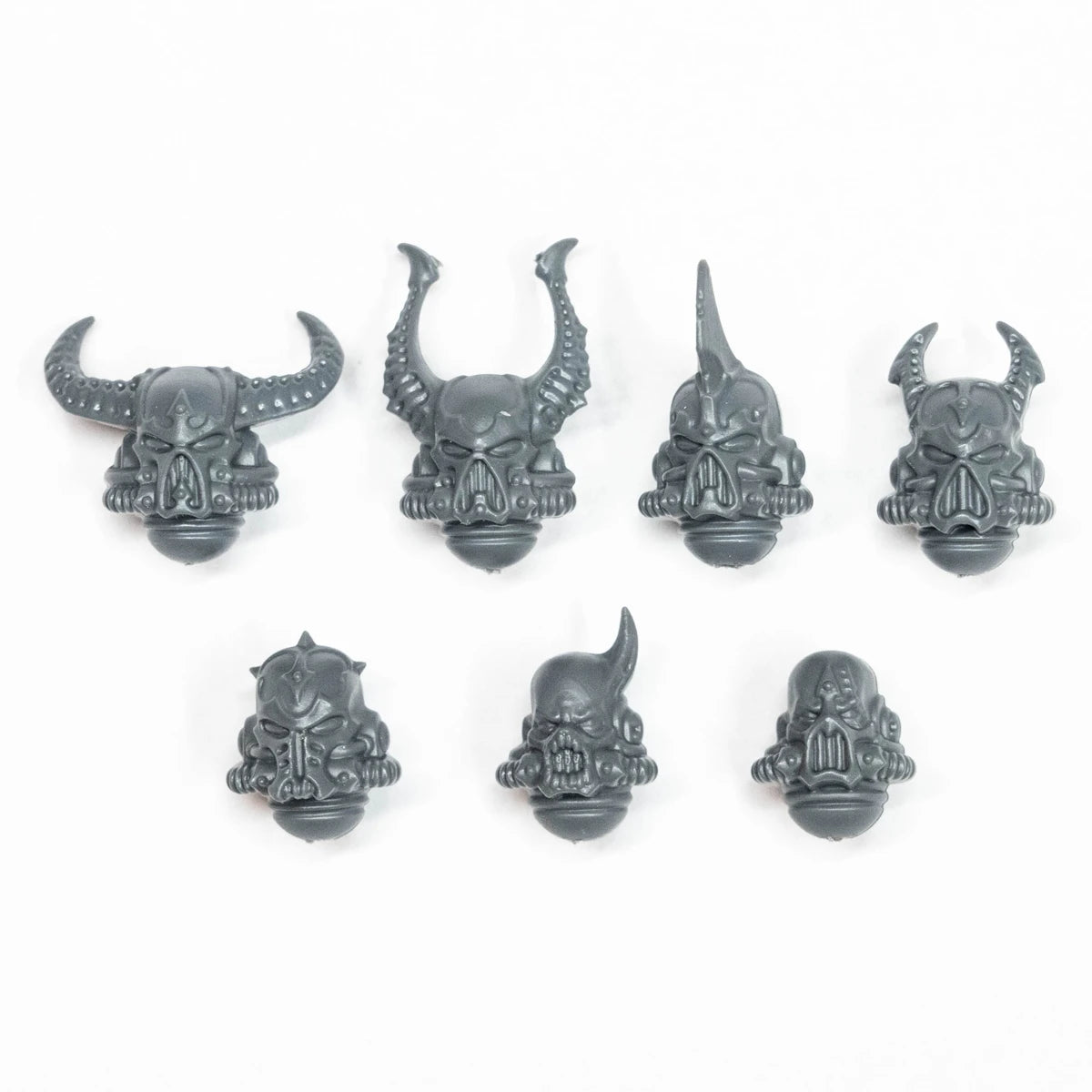 Warhammer 40k Chaos Space Marines Nemesis Claw Heads x 7 Bits