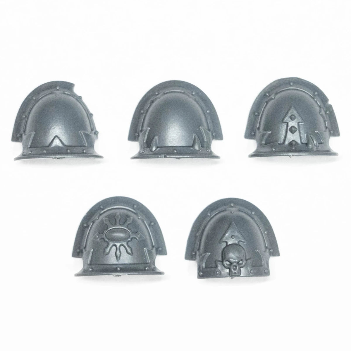 Warhammer 40k Chaos Space Marines Nemesis Claw Shoulder Pads x 5 B Bits