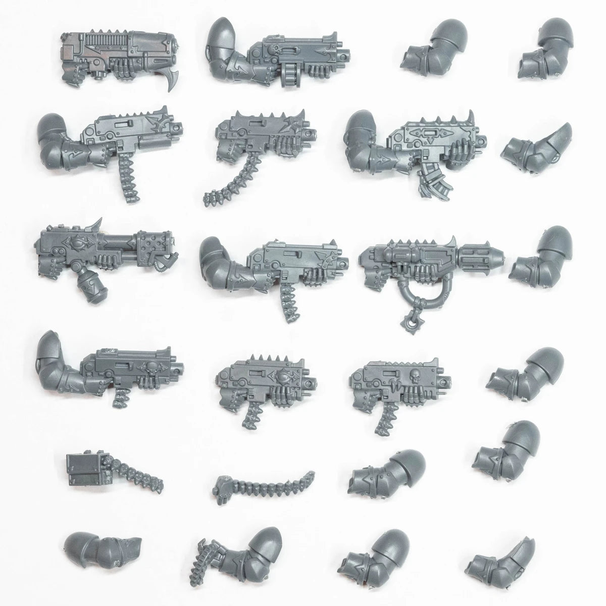 Warhammer 40k Chaos Space Marines Nemesis Claw Boltguns, Plasma, Flamer, Meltagun Bits