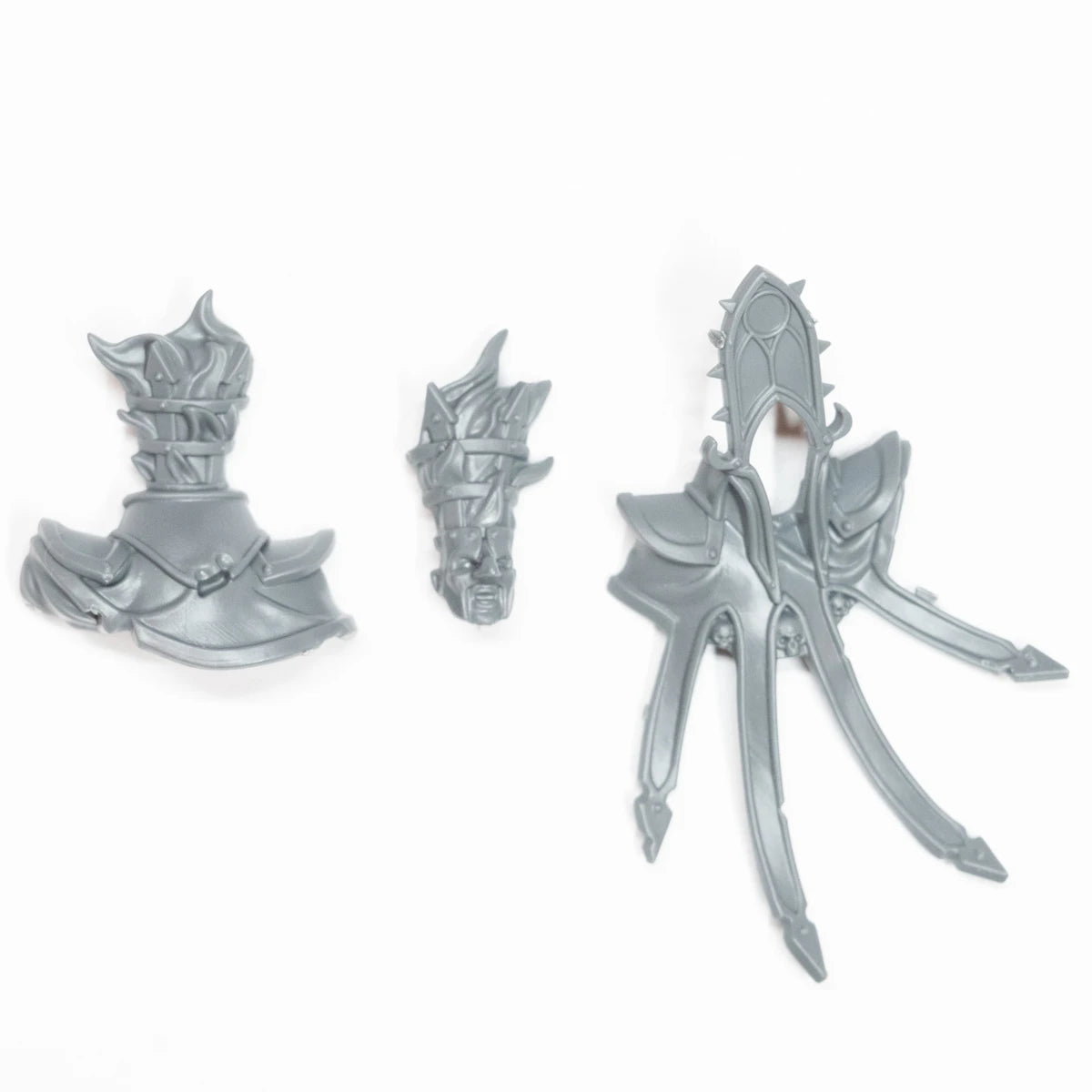 Warhammer Necromunda Cawdor Redemptionists Head & Reliquary Collar A Bits