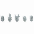 Warhammer Necromunda Cawdor Weapons & Upgrades Heads x 5 Bits
