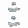 Warhammer Necromunda Van Saar Weapons & Upgrades Grav Gun x 2 Bits