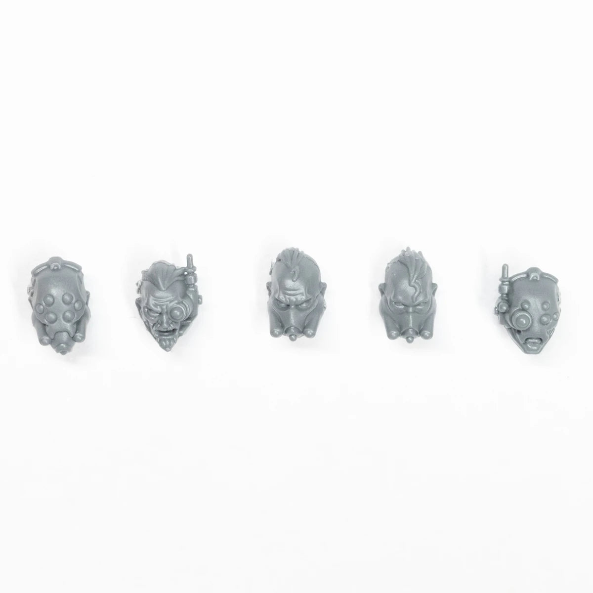 Warhammer Necromunda Van Saar Weapons & Upgrades Heads x 5 Bits