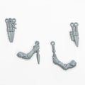Warhammer Necromunda Escher Death-maidens and Wyld Runners Throwing Knives Bits