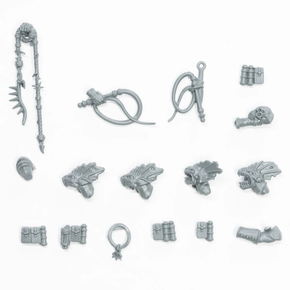 Warhammer Necromunda Escher Death-maidens and Wyld Runners Accessories Bits