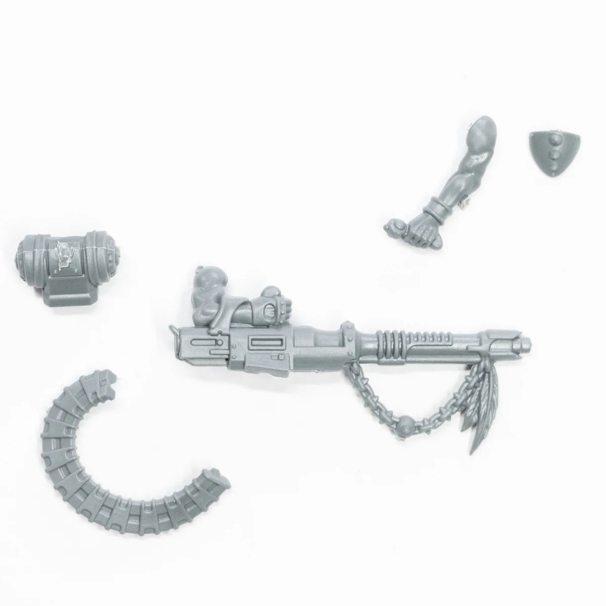 Warhammer Necromunda Escher Weapons & Upgrades Heavy Stubber Bits