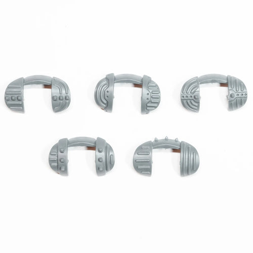 Warhammer Necromunda Orlock Gang Shouder Pads  x 5 Bits