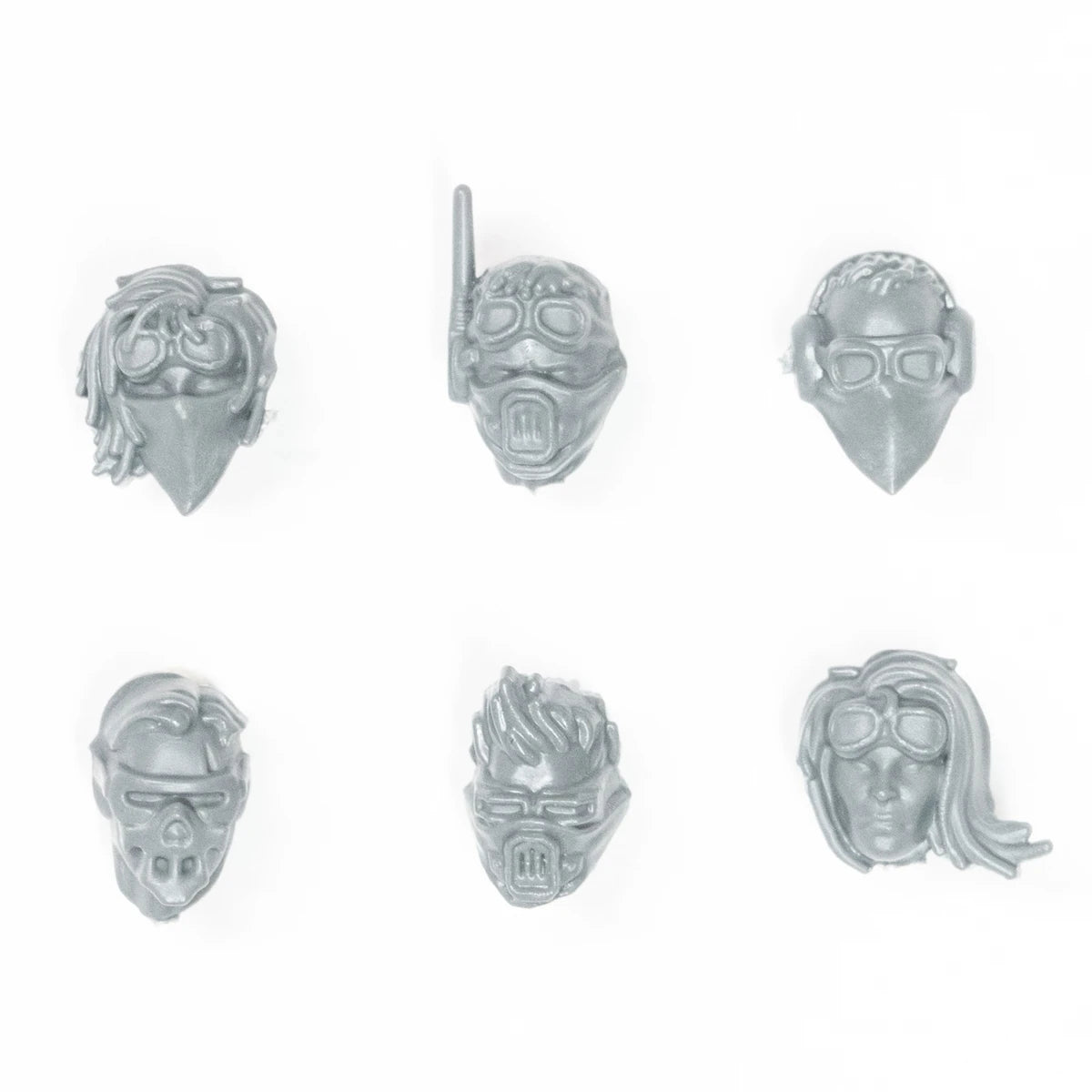 Warhammer Necromunda Orlock Arms Masters and Wreckers Heads x 6 Bits