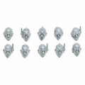 Warhammer Necromunda Delaque Gang Heads x 10 Bits