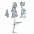 Warhammer Necromunda Delaque Nacht-Ghul Psy-Gheists & Spektor Body B Bits