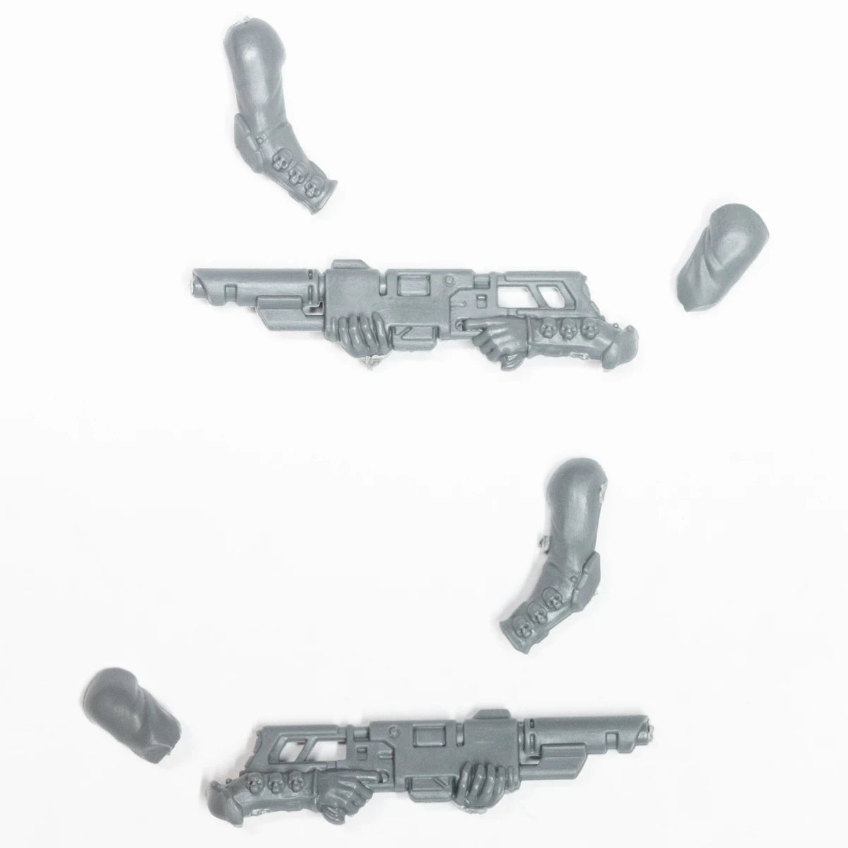 Warhammer Necromunda Delaque Weapons & Upgrades Lasgun x 2 Bits