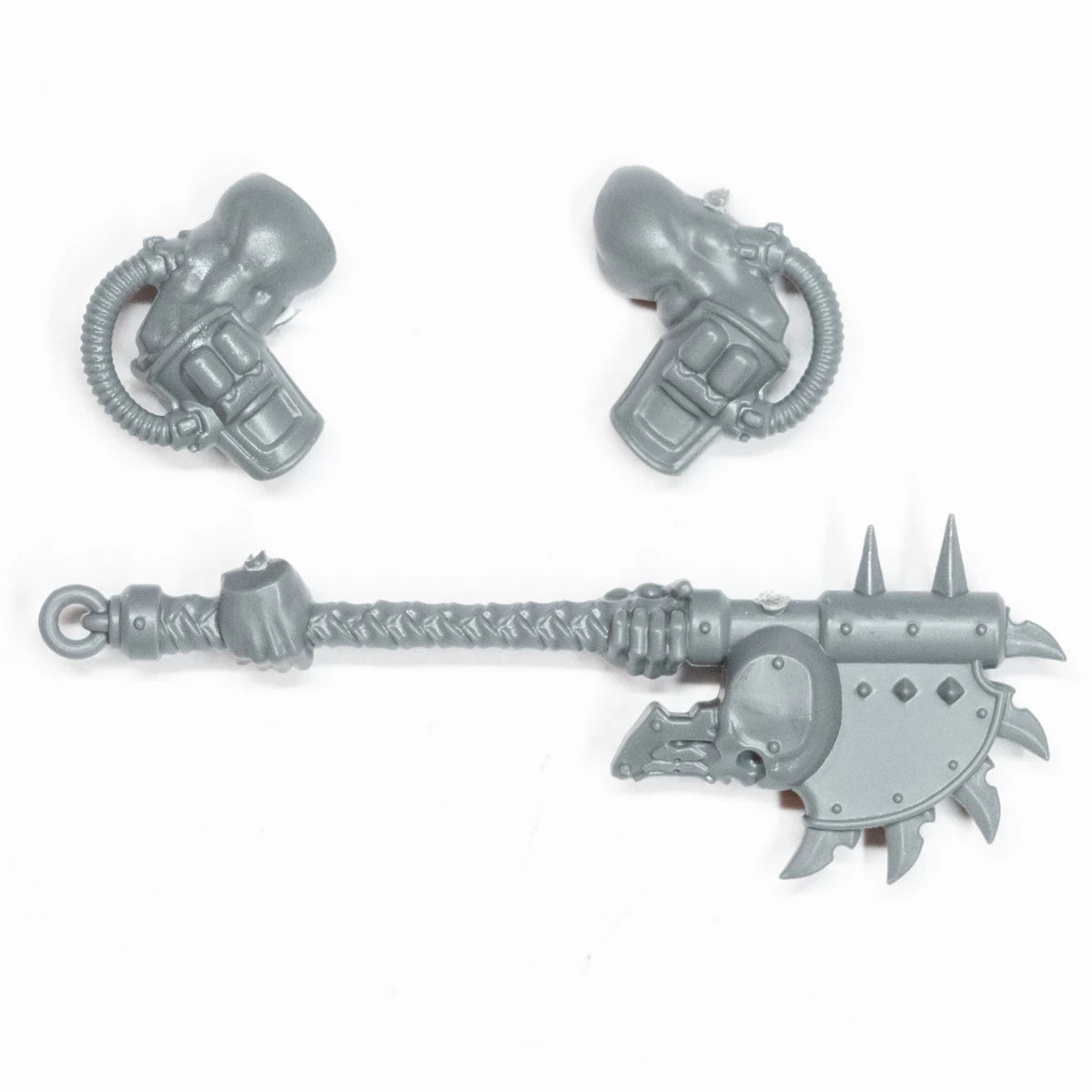 Warhammer Necromunda Goliath Gang Renderizer Serrated Axe Bits