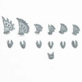 Warhammer Necromunda Goliath Stimmers & Forge-Born Heads x 6 Bits