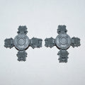 Warhammer 40K Chaos Knights Knight Ruinator Feet x 2 Bits Bitz
